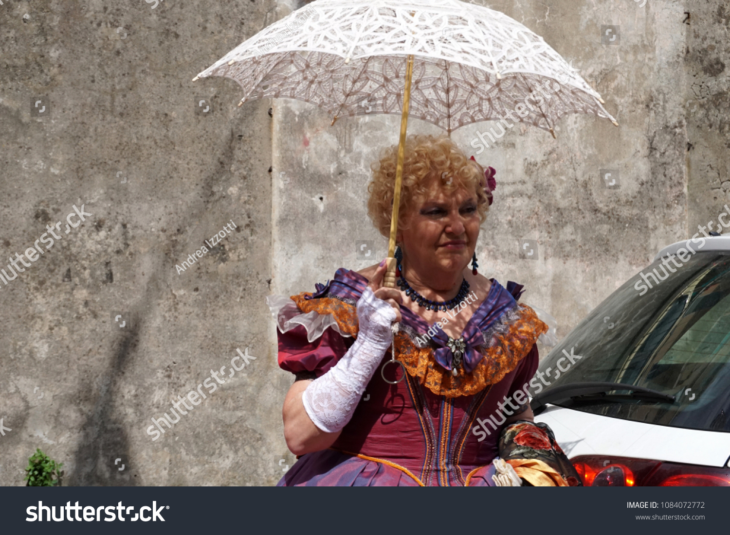 stock-photo-genoa-italy-may-century-dres