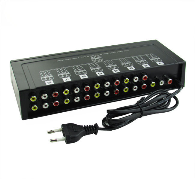 8-Ports-1-In-8-Out-8-ways-3-RCA-AV-Audio
